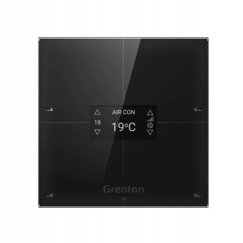 Grenton Smart Panel Wifi dotykowy OLED szklany czarny (WiFi)